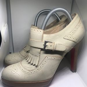 OH DEER 7.5 Heels red bottoms